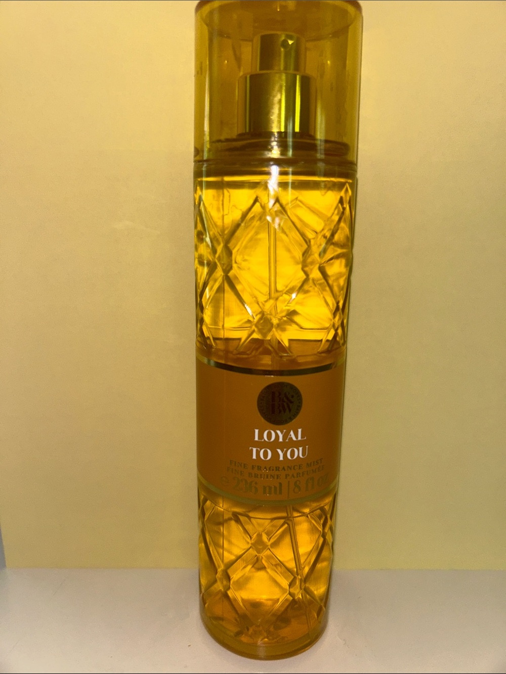 Bath & Body Works Loyal To You Fine Fragrance Mist - Yellow brand new